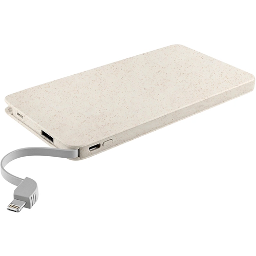 image du produit Powerbank 10000 mAh rectangle en bioplastique