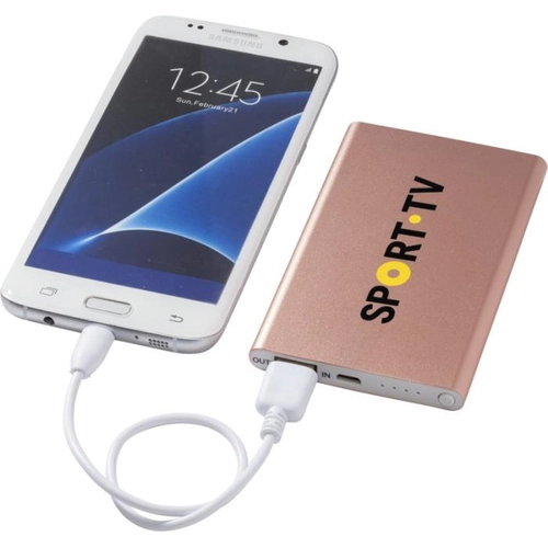 image du produit Powerbank 4000 mAh - Batterie de secours en aluminium 