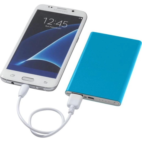 image du produit Powerbank 4000 mAh - Batterie de secours en aluminium 