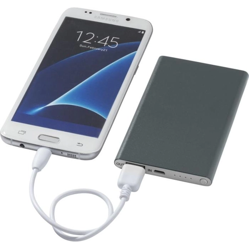 image du produit Powerbank 4000 mAh - Batterie de secours en aluminium 