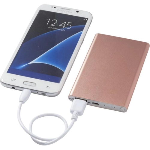 image du produit Powerbank 4000 mAh - Batterie de secours en aluminium 