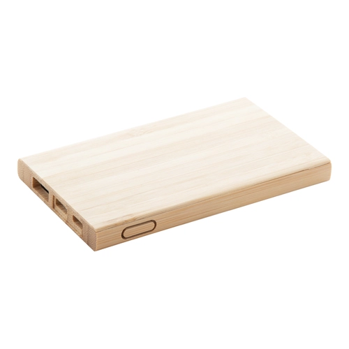 image du produit Powerbank BOOSTER en bambou 4000 mAh