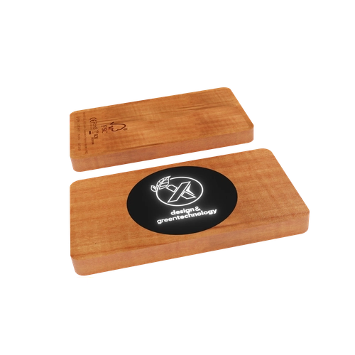 image du produit Powerbank en bois d'érable - chargeur nomade 5000 mAh