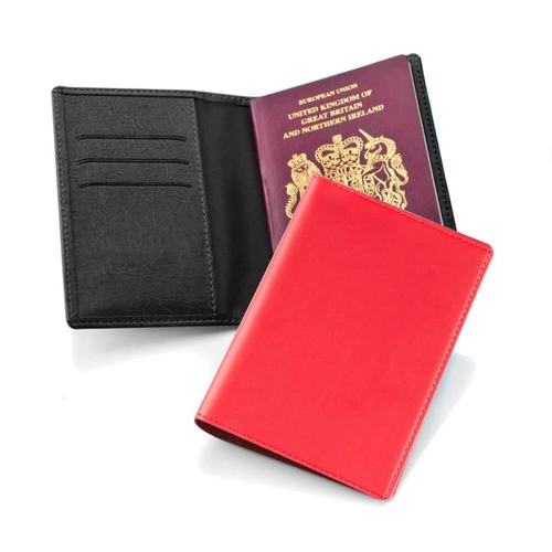 image du produit Protège passeport sur-mesure - avec emplacement pour cartes