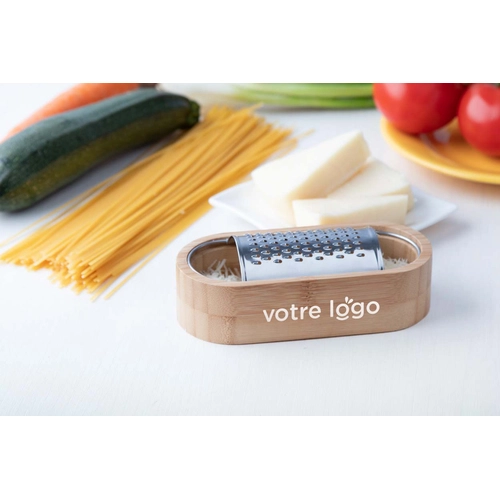 image du produit Rape à fromage avec support bambou