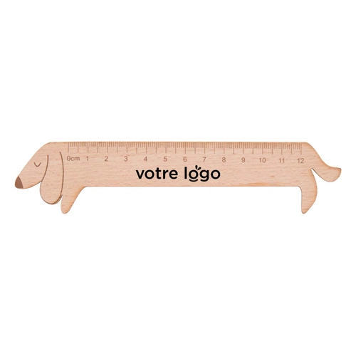 image du produit Règle en bois enfant plusieurs formes