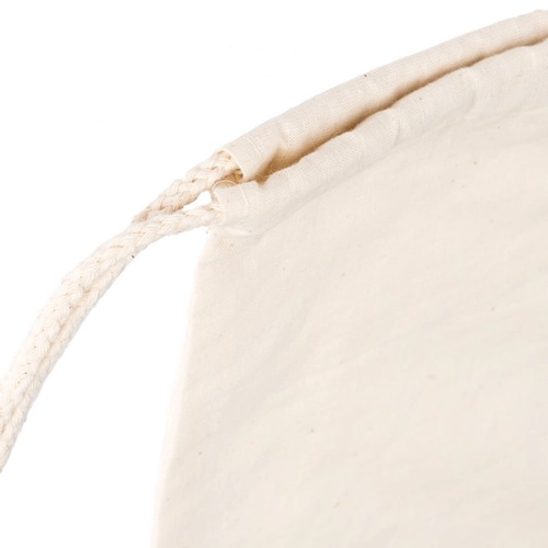 image du produit Sac à dos 100% coton avec fermeture à cordon - livraison Express