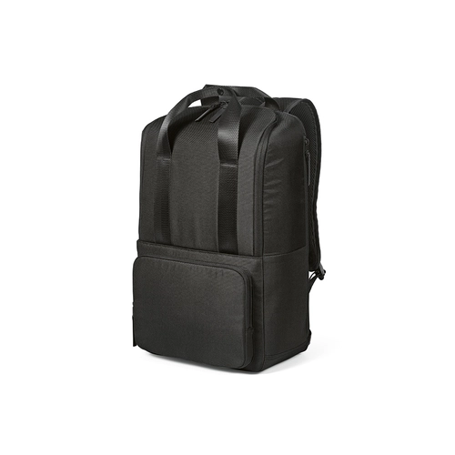 image du produit Sac à dos 18l en polyester recyclé 600D - compartiment pour PC portable et sangle trolley