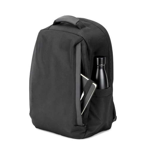 image du produit Sac à dos antivol, en twill avec revêtement hydrofuge et polyester recyclé haute densité 600D, pour ordinateur portable de 17. 3