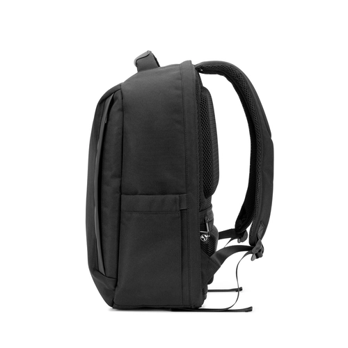 image du produit Sac à dos antivol, en twill avec revêtement hydrofuge et polyester recyclé haute densité 600D, pour ordinateur portable de 17. 3
