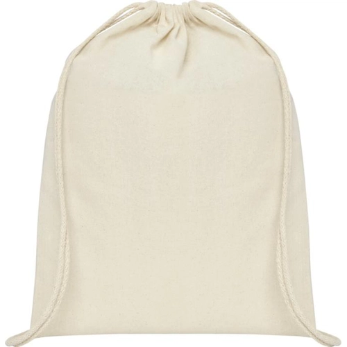 image du produit Sac à dos en coton avec fermeture à cordon - sac à dos 140g 5 litres