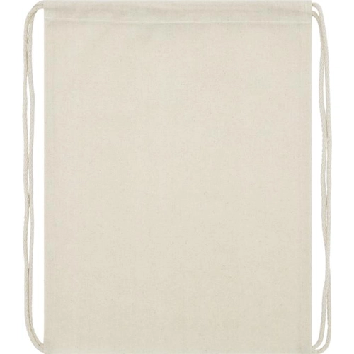 image du produit Sac à dos en coton avec fermeture à cordon - sac à dos 140g 5 litres