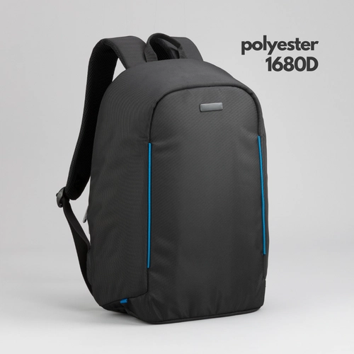 image du produit Sac à dos en polyester haute qualité 1680D - avec compartiment pour PC 15 pouces