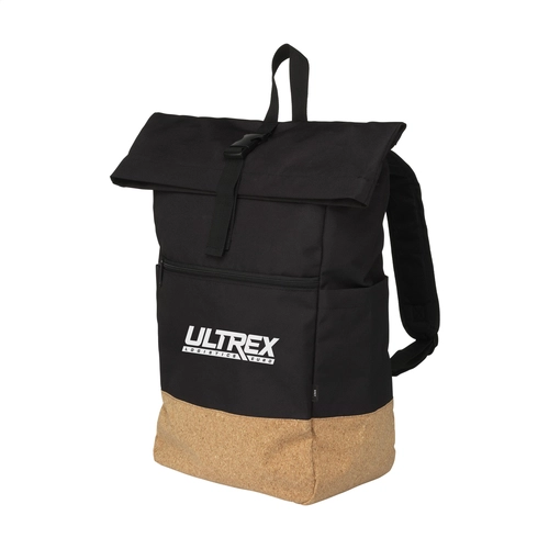 image du produit Sac à dos en polyester RPET, adapté au PC jusqu'à 15,6