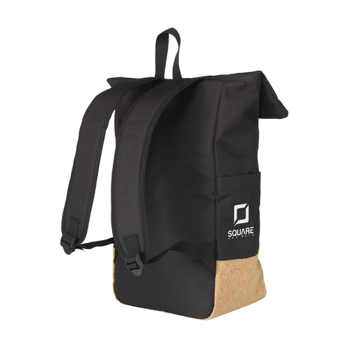 image du produit Sac à dos en polyester RPET, adapté au PC jusqu'à 15,6