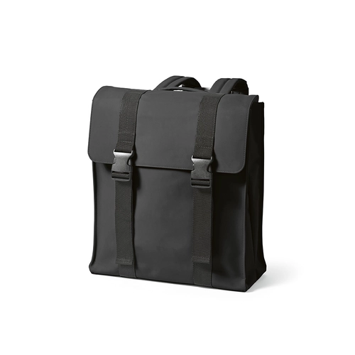 image du produit Sac à dos en PU recyclé 22l avec fermeture par boucles - compartiement pour PC portable