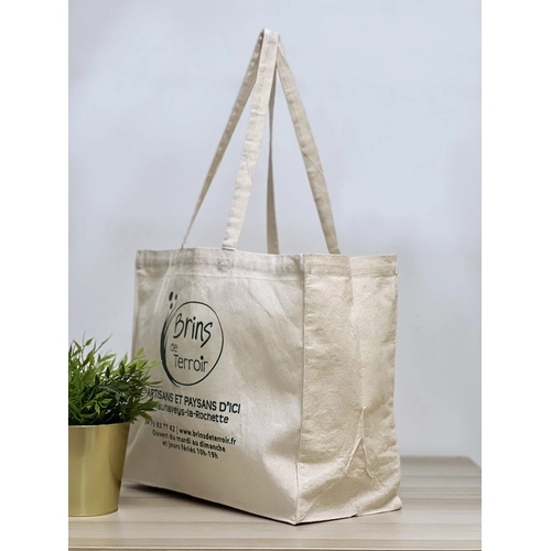 image du produit Sac cabas 220gr/m2 certifié oekotex - Sac de plage 100% biodégradable