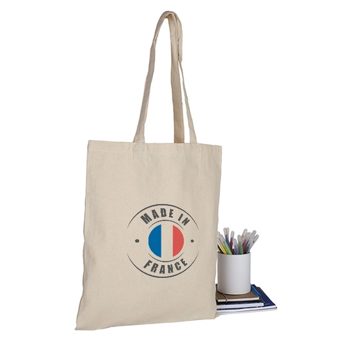 image du produit Sac coton BIO 100% Français - Tote bag ALFRED 250g