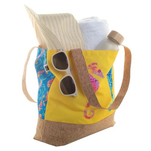 image du produit Sac de plage sur mesure en PET recyclé et liège naturel