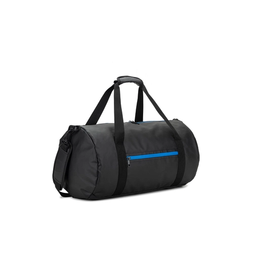 image du produit Sac de sport cylindrique en polyester recyclé haute densité 600D avec compartiment latéral pour les chaussures