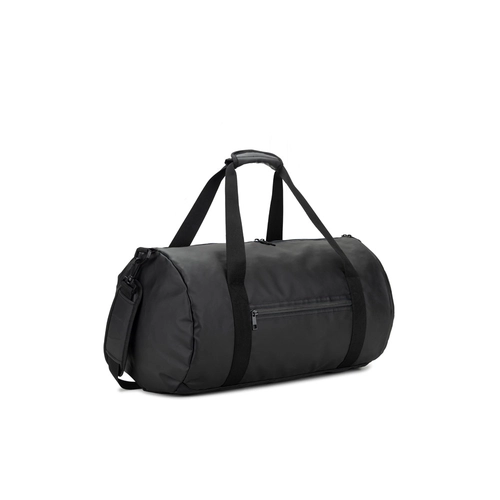 image du produit Sac de sport cylindrique en polyester recyclé haute densité 600D avec compartiment latéral pour les chaussures