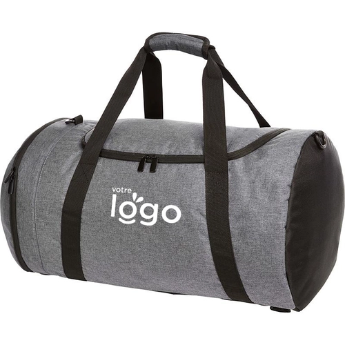 image du produit Sac de sport ou voyage tendance gris chiné