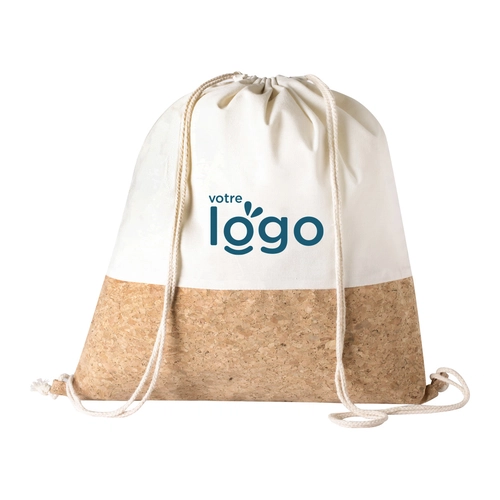 image du produit Sac en coton 145g et liège naturel