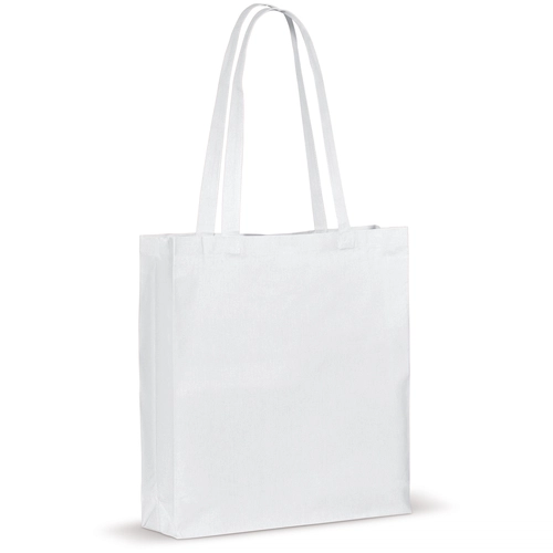 image du produit Sac en coton avec soufflet certifié OEKO-TEX 140g.m2