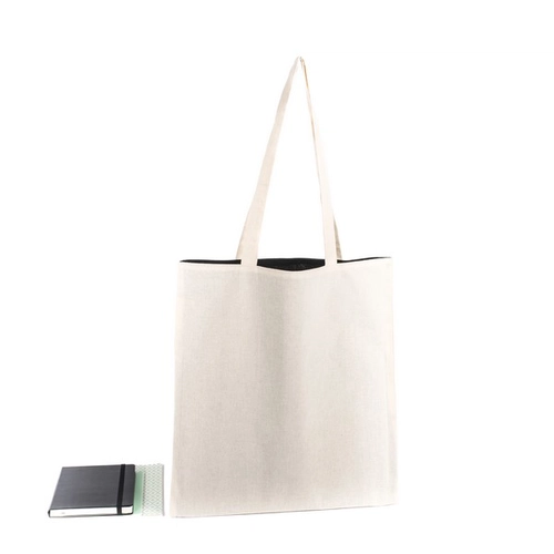 image du produit Sac en coton BICOLOR - Tote bag 155g 12 litres