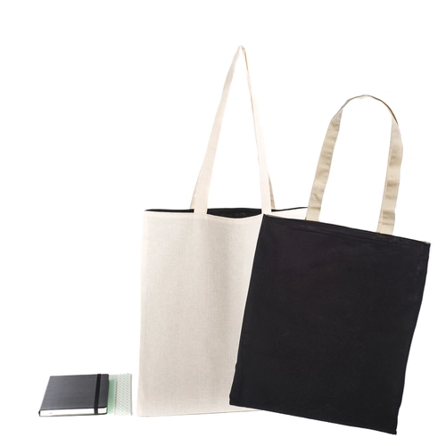 image du produit Sac en coton BICOLOR - Tote bag 155g 12 litres