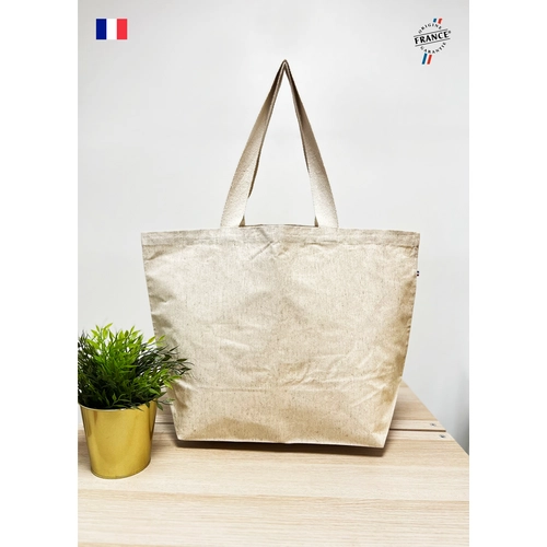 image du produit Sac en coton et chanvre 320gr/m2 - Sac cabas origine France garantie