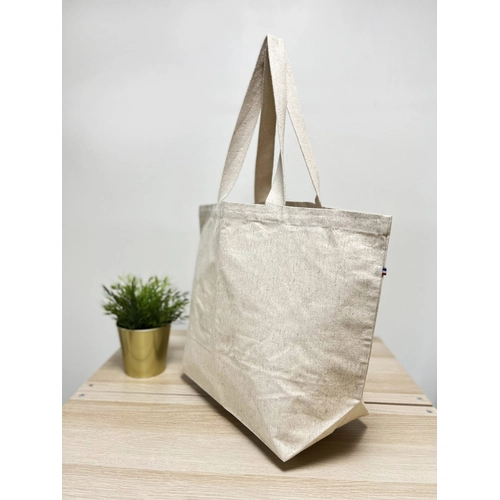 image du produit Sac en coton et chanvre 320gr/m2 - Sac cabas origine France garantie