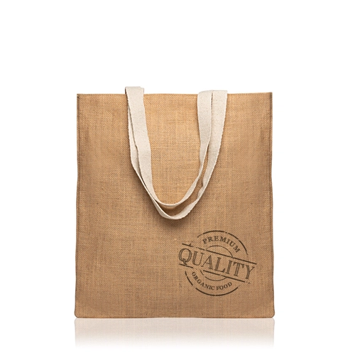 image du produit Sac en jute avec anses en coton