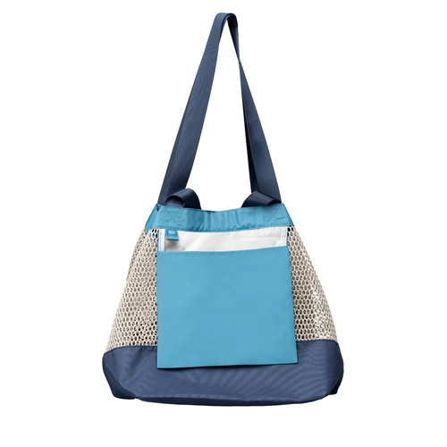 image du produit Sac fourre-tout en maille recyclée pliable – 45 L