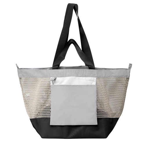 image du produit Sac fourre-tout en maille recyclée pliable – 45 L