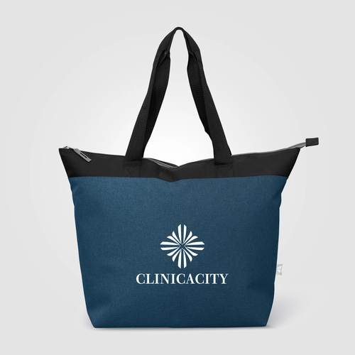 image du produit Sac isotherme 20L en polyester recyclé 600D avec fermeture zippée – 44 canettes