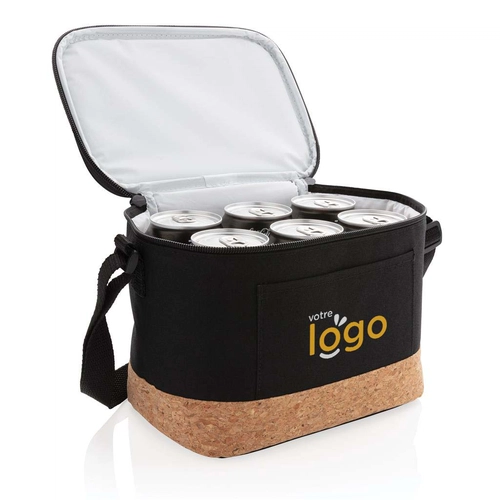 image du produit Sac isotherme double ton avec finition liège