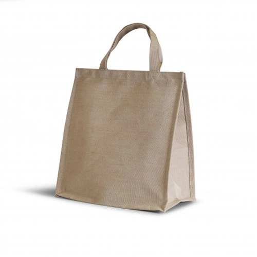 image du produit Sac isotherme format medium,  jute/coton, fermeture velcro