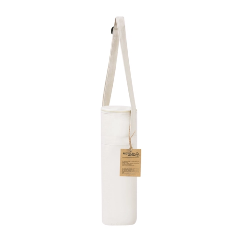 image du produit Sac isotherme spécial bouteille en coton recyclé - avec bandoulière