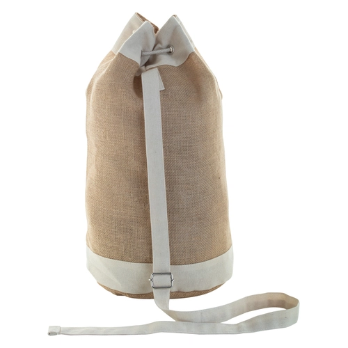 image du produit Sac marin en jute et coton - fermeture par cordon