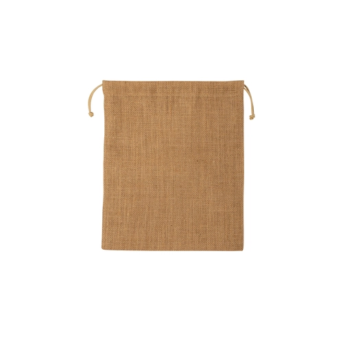 image du produit Sac moyen de jute, avec fermeture en cordon