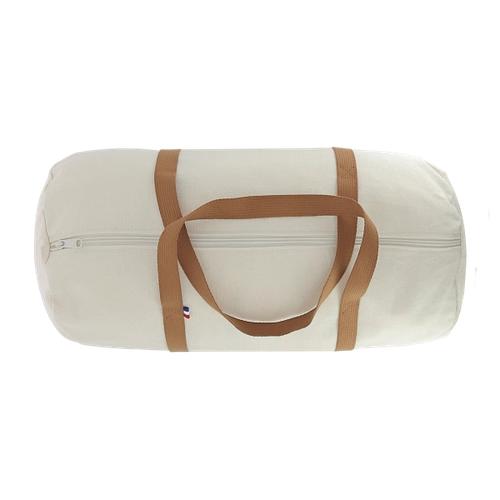 image du produit Sac polochon confectionné et tissé en France - coton recyclé 250gr/m2