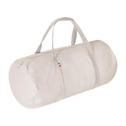 image du produit Sac polochon confectionné et tissé en France - coton recyclé 250gr/m2