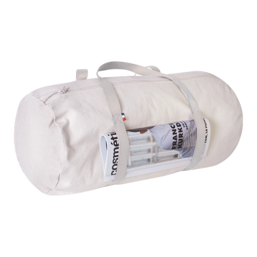 image du produit Sac polochon confectionné et tissé en France - coton recyclé 250gr/m2