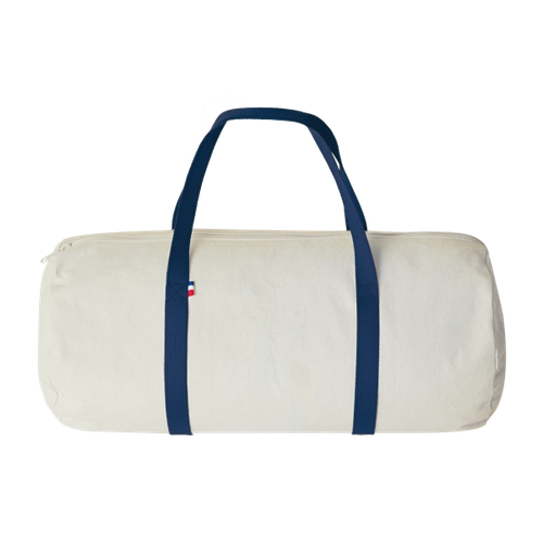 image du produit Sac polochon confectionné et tissé en France - coton recyclé 250gr/m2