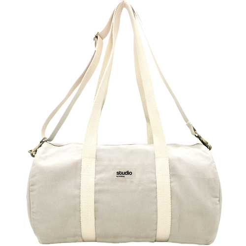 image du produit Sac polochon en coton bio certifié GOTS - sac de sport fabriqué par une ONG