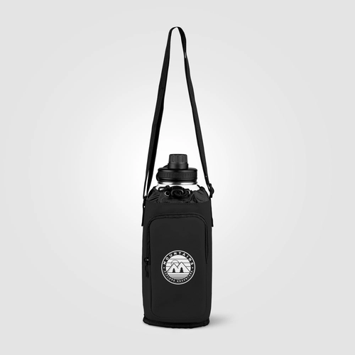 image du produit Sac pour bouteille en PU recyclé à fermeture éclair - 1.8 L