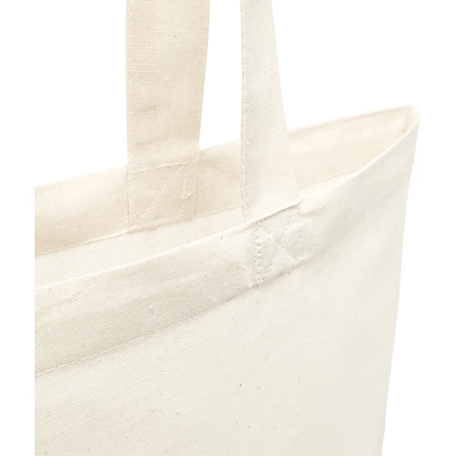 image du produit Sac shopping avec anses longues - coton 140 gr/m2