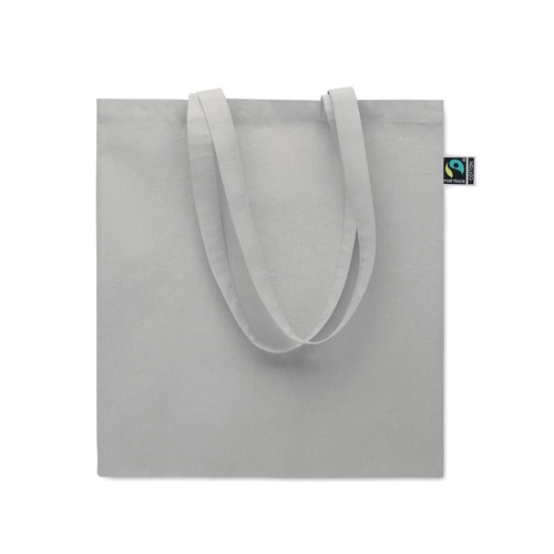 image du produit Sac shopping en coton avec soufflet et longues anses