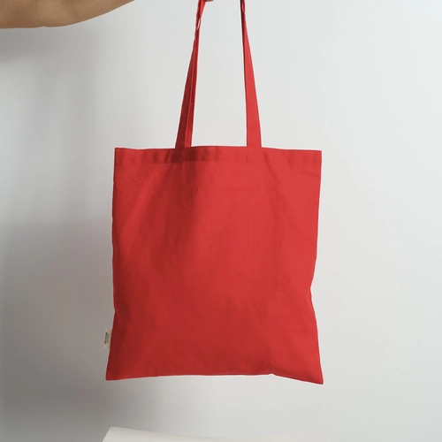 image du produit Sac shopping en coton recyclé et RPET - Totebag 140g/m2 aux couleurs vives